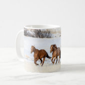 Mug Ranch de chevaux Hideout, wrangler et chevaux (Devant gauche)