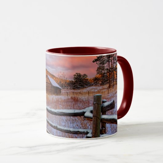 Mug Ranch de neige (Devant droit)