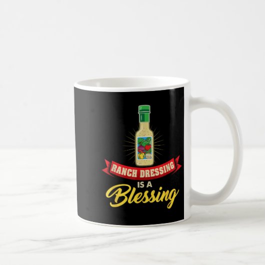 Mug Ranch Dressing Est Une Bénédiction Favorite Alimen (Droite)
