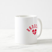 Mug RANDERS Danemark Coeur (Devant droit)