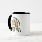 Mug Randonnée à l'arbre Retro Joshua (Devant gauche)