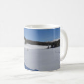Mug Randonnée à neige dans le parc national Yellowston (Devant droit)