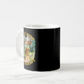 Mug Randonnée avec mon labrador retriever drôle (Devant gauche)