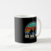 Mug Randonnée Camg de randonneurs de sentiers glaciair (Devant droit)