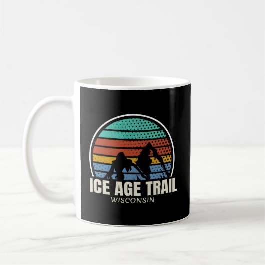 Mug Randonnée Camg de randonneurs de sentiers glaciair (Gauche)