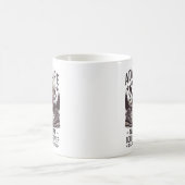 Mug Randonnée d'aventure avec Golden Retriever Design (Centre)
