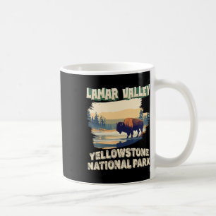 Mug Randonnée de bison dans la vallée de Lamar du parc