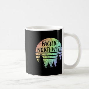 Mug Randonnée Design Altéré Arc-en-ciel du Nord-Ouest