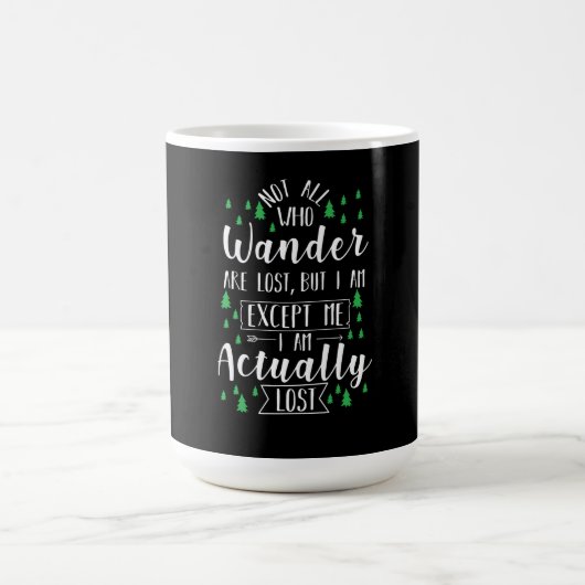 Mug Randonnée Drôle Dire (Centre)