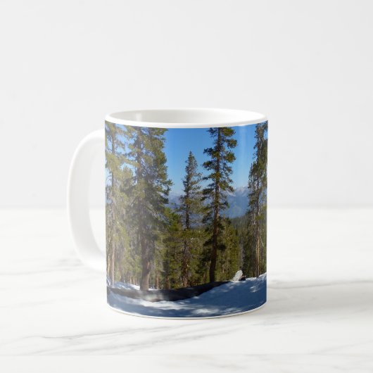 Mug Randonnée en descente de Mitchell Peak à Sequoia (Devant gauche)