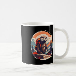Mug Randonnee Loutre de rivière Randonnée amateur d'an
