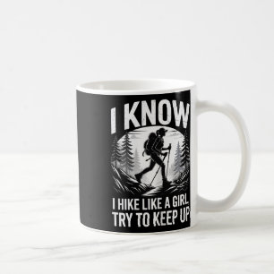 Mug Randonnée montagne randonnée et camping, j'aime la
