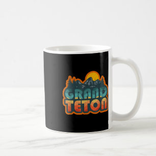 Mug Randonnée montagneuse vintage dans le parc nationa
