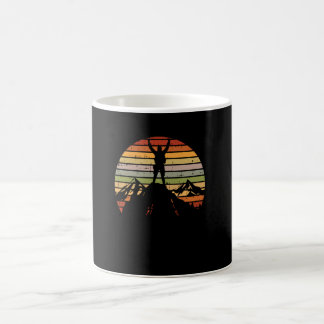Mug Randonnée montagneuse Voyage Rétro Randonneur Alpi
