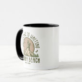 Mug Randonnée pédestre à Laguna Beach (Devant gauche)