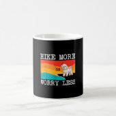 Mug Randonnée plus soucis moins bichons frise graphiqu (Centre)