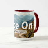 Mug Randonnée sur le sentier (Devant droit)