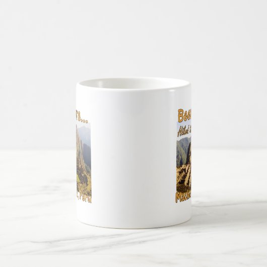Mug Randonnée sur le sentier Inca - Machu Picchu (Centre)