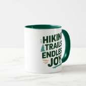 Mug Randonnées sentiers joie infinie (Devant droit)