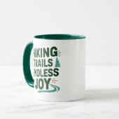 Mug Randonnées sentiers joie infinie (Devant gauche)