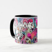 Mug Randonnées : Sports de plein air (Devant gauche)