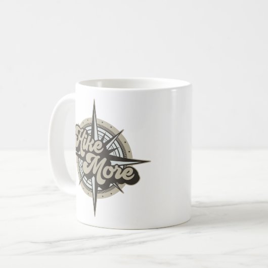 Mug Randonner Plus Cool Compass (Devant gauche)