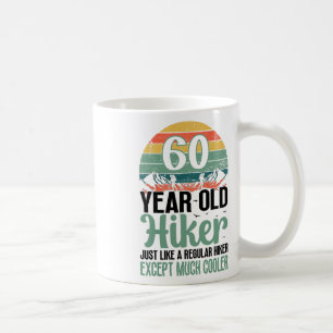 Mug Randonneur 60 ans Montagne 60 ans Fête Randonnée L