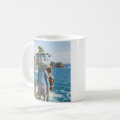 Mug Randonneur à Fourrure Mignon et Fantaisiste (Devant gauche)