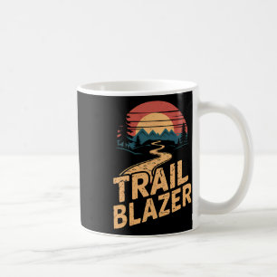 Mug Randonneur de montagne vintage blaze de sentier ré