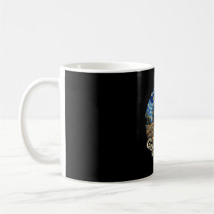 Mug Randonneur drôle gogh randonnée nuit étoilée art v