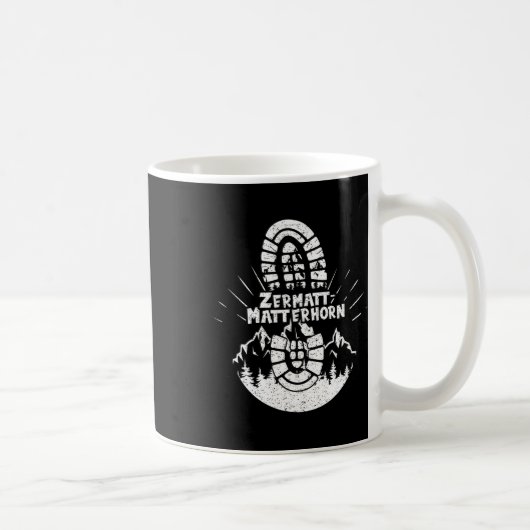 Mug Randonneur Zermatt-problemhorn Suisse Randonnée Va (Droite)
