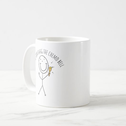 Mug Rang Le Chemo Bell Personnalisable (Devant gauche)