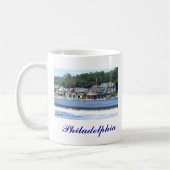 Mug Rangée 2 de Boathouse - Philadelphie (Gauche)