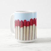 Mug Rangée d'allumettes (Devant gauche)