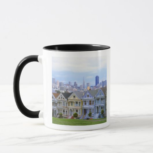 Mug Rangée de maisons victoriennes (Gauche)