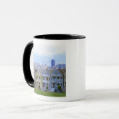 Mug Rangée de maisons victoriennes (Devant gauche)