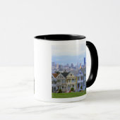 Mug Rangée de maisons victoriennes (Devant droit)