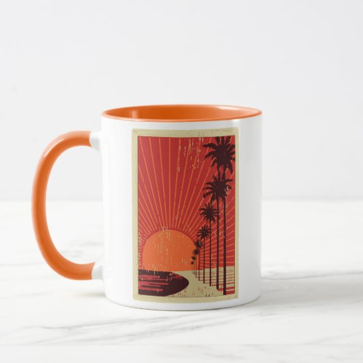 Mug Rangée de palmier (Gauche)
