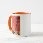 Mug Rangée de palmier (Devant gauche)