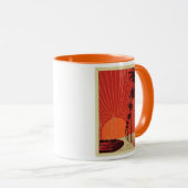 Mug Rangée de palmier (Devant droit)