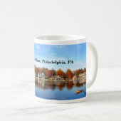Mug Rangée de péniche, Philadelphie, PA (Devant droit)