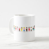 Mug Rangée Enfants (Devant gauche)
