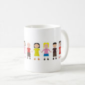 Mug Rangée Enfants (Devant droit)