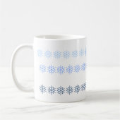 Mug - Rangées de flocon de neige (Gauche)