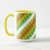 Mug - Rangées de marguerites de Gelatin (Gauche)