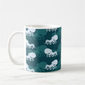 Mug Rangées de motif de poulpe (Gauche)