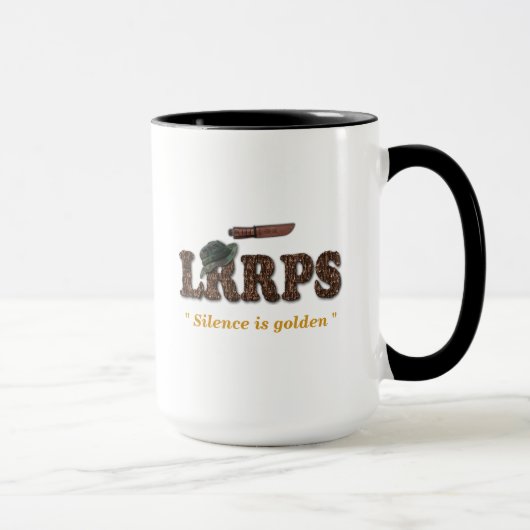 Mug rangers aéroportés de l'armée vétérans de la LRRPS (Droite)