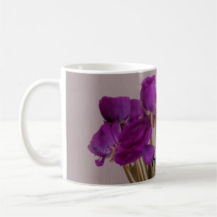 Mug Ranunculus Photographie Fleur Originale V1 Pour El