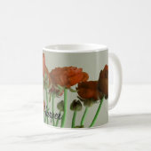 Mug Ranunculus Photographie Fleur Originale V4 Pour El (Devant droit)