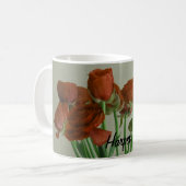 Mug Ranunculus Photographie Fleur Originale V4 Pour El (Devant gauche)